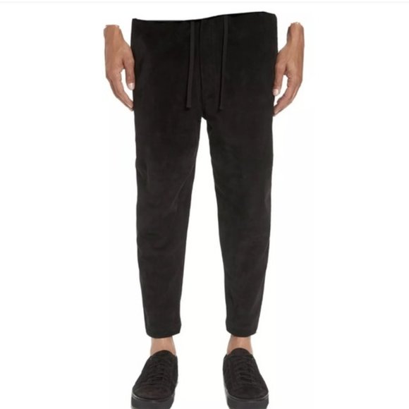 Vince Suede Jogger Pants